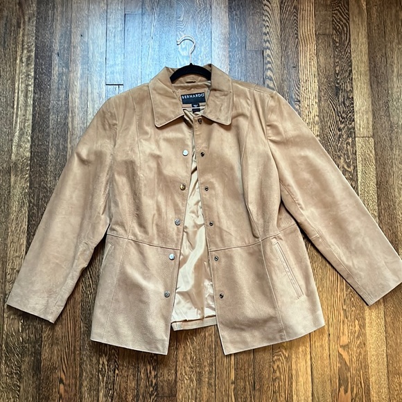 VTG suede jacket - Picture 1 of 8